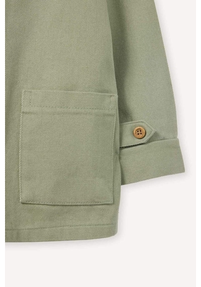Defacto Erkek Bebek Gabardin Uzun Kollu Gömlek G6614a526spgn1216 Yeşil-gn1216