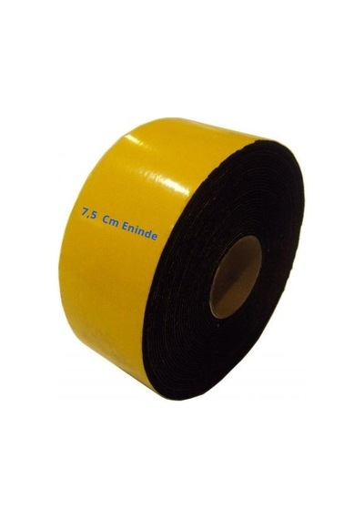Trself-01 Araç Ses Yalıtım Kauçuk Alev Almaz Bant 7.5 Cm X15 Mt