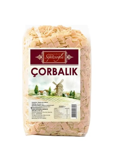 Kastamonu Meşhur Sepetçioğlu Kastamonu Çorbalık 500g 8'li Paket