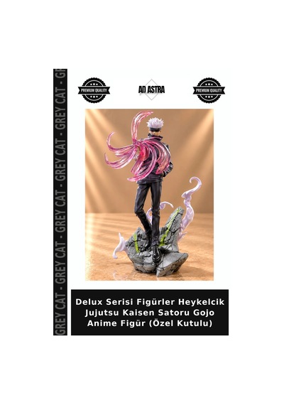 Delux Serisi Figürler Heykelcik Jujutsu Kaisen Satoru Gojo Anime Figür Özel Kutulu