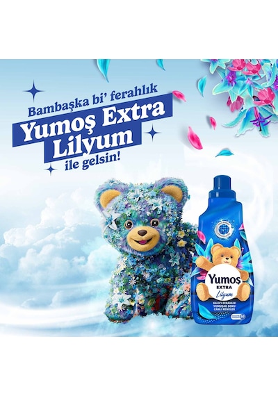 Yumoş Extra Konsantre Çamaşır Yumuşatıcı Lilyum 1440 Ml 60 Yıkama Diğer