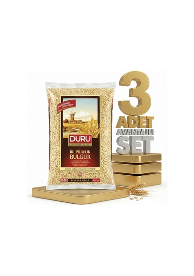Duru İri Bulgur 3x1 Kg