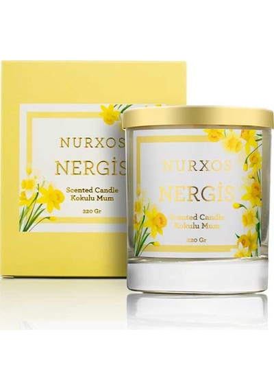 Nurxos Nergis Kokulu Mumlar 220G 9653