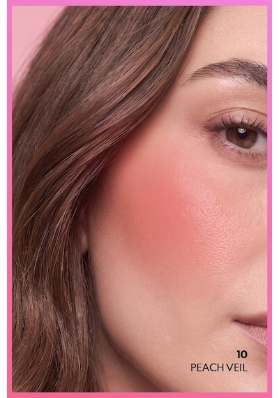 Excitint Lip & Cheek Dudak ve Yanak Renklendirici Tint Likit Allık - 10 Peach Veil