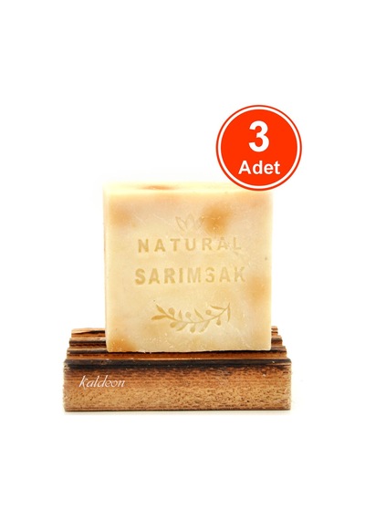 Sarımsak Yağı Sabunu El Yapımı Doğal 120 G x 3 Adet