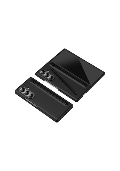 Samsung Galaxy  Uyumlu,  Z Fold 6 Hole Fold Kapak - Siyah