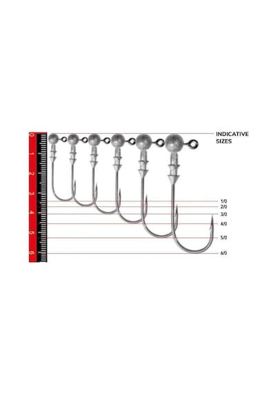 Nomura Nm90007030 Round Jig Head 3lü Paket İğne30no 7gr