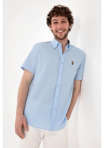 U.S. Polo Assn. U.s. Polo Assn. Erkek Gömlek 2083854 Açık Mavi