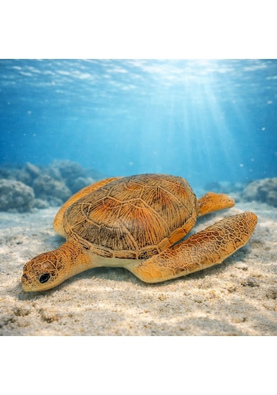 Deniz Hayvanları Serisi - Caretta Caretta 22 Cm Lisinya