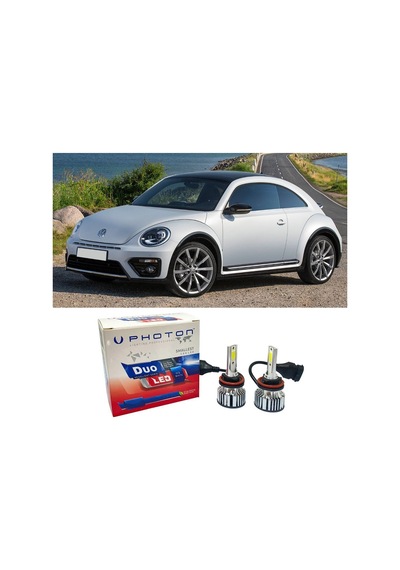 Vw Beetle Sis Far Ampulü H11 Duo Yeni Seri Beyaz 2012-2019