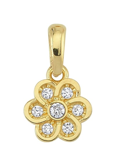 Goldkupe 14 Ayar Altın Çiçek Kolye Ucu 0,77 Gr-3276