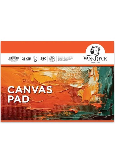 Clairefontaine Canvas 25x35cm 280gr 10yp Kanvas Blok / Vdcp-4229