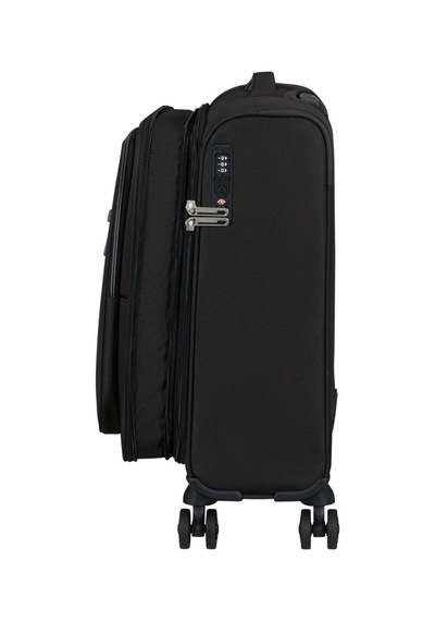 American Tourister Cloudrıder-spınner S Exp Tsa Siyah Çekçekli Kumaş Valiz