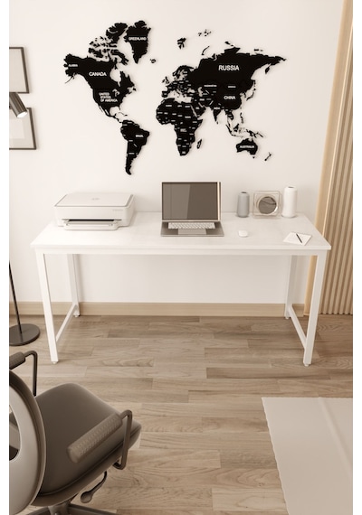Çalışma Bilgisayar Ofis Masası 60x160 Cm - Beyaz Çalışma Bilgisayar Ofis Masası 60x160 Cm - Beyaz