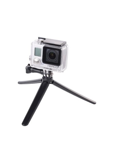 Aksiyon Kamera 3 Yollu Katlanır Monopod Stand Selfie Çubuğu Gp238