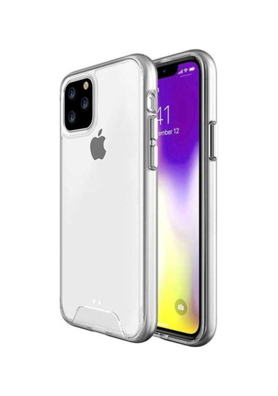 Apple Uyumlu iPhone 11 Pro Kılıf Zore Gard Silikon Renksiz