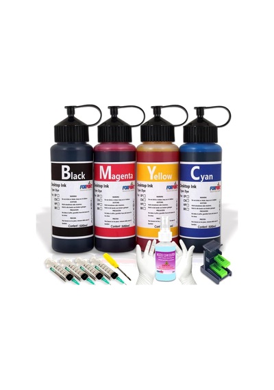 Canon E414/E3340 Yazıcıla için Mürekkep 4X500 ML