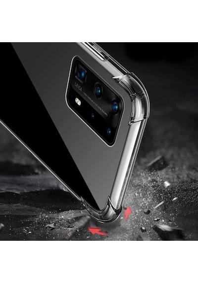 Huawei P40 Pro Kilif Seffaf Nitro Anti Shock Kapak 432349994