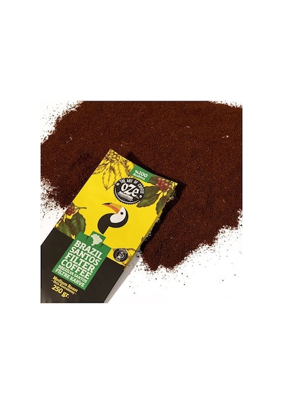 Oze Brazil Santos Filtre Kahve 250 G Makine Kağıt Filtre Metal Filtre