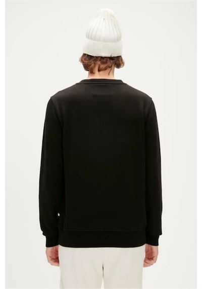 Bad Bear Logo Crewneck Erkek Sweat 22.02.12.007 Nıght Siyah
