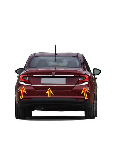 Fiat Egea Sd Krom Stop Kaşı 3 Prç. 2015 Üzeri