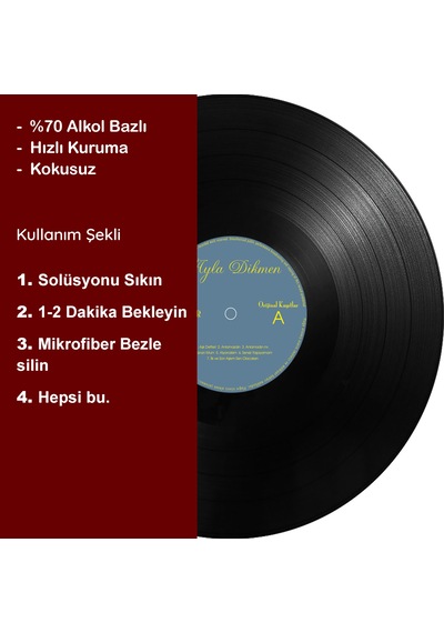 Plak Temizleme Solüsyonu 500 Ml Pikap Temizleme Solüsyonu