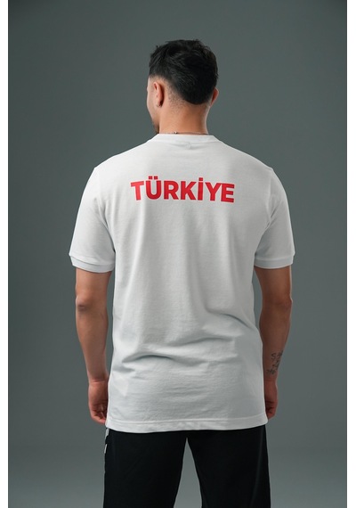 Hummel Armin Milli Takım Bebe Yaka Tişört Beyaz