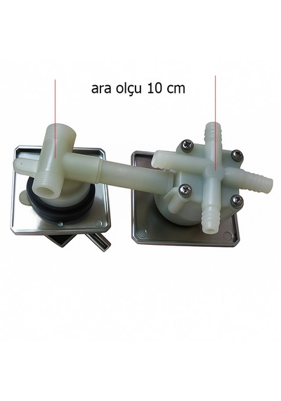Ayrıntıshop Duşakabin Şok Kompakt Batarya Krom