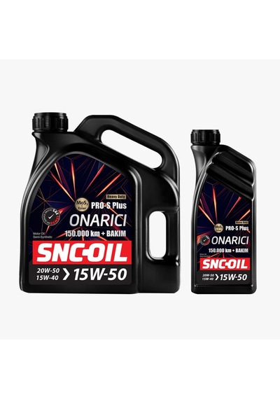 Snc-oil15w-50 150.000 Km + Bakım 4 L + 15w-50 150.000 Km + Bakım Motor Yağı 1 L