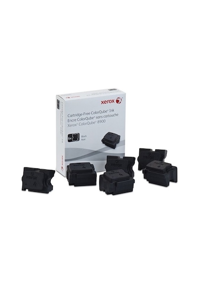 Tonersepeti Xerox Colorqube 8900-108r01029 Siyah Katı Mürekkep Toner 6lı Paket