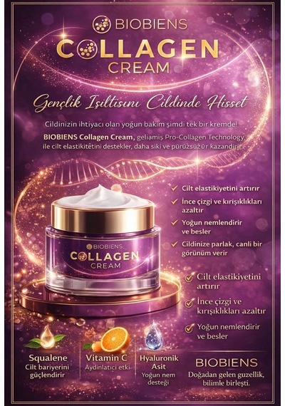 Biobiens Kolajen Krem 50 Ml