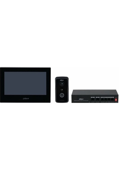Dahua Ktp03 7" İnç Tft Lcd Dokunmatik Ekran İki Yönlü Mikrofon Vi
