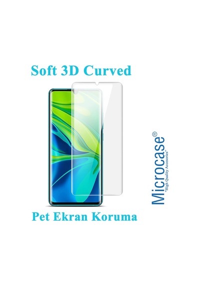 Xiaomi Mi Note 10 Lite Full Koruma Curved 3D Pet Film