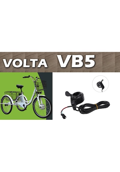 Volta Vb5 El Gazı / Parmak Gazı Siyah