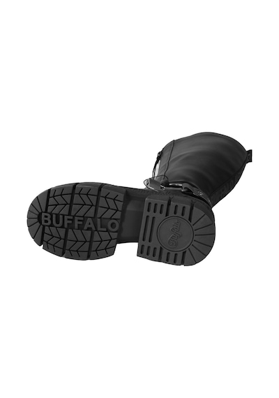 Çizme Kadın 1270131 Buffalo Gospher Bıker Hı - Vegan Nappa -black Siyah