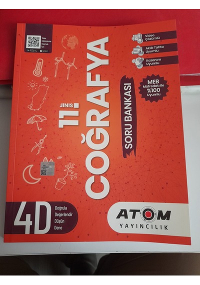 Atom11.sınıf Coğrafya Soru Bankası