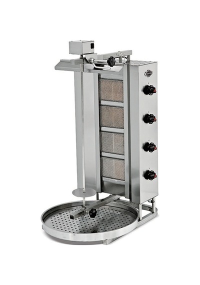 Empero Emp.dn.220 Gazlı Döner Ocağı Üstten Motorlu 3 Radyanlı - Lpgli