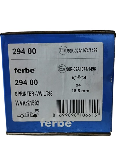 FERBE 29400 MERCEDES G CLASS W463 / SPRENTER W903 ÖN BALATA