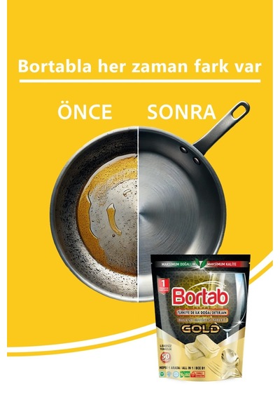 Doğal Vegan Bulaşık Tableti - Kimyasal İçermez - Güçlü Yağ Ve Kir Söker