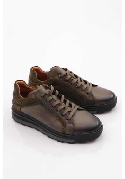 Dgn 5655 Erkek Sneaker Ayakkabi 5655-2506-R0641 Haki