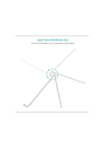 Mühlen T10 Ayarlanabilir Ergonomik Telefon Tablet Standı