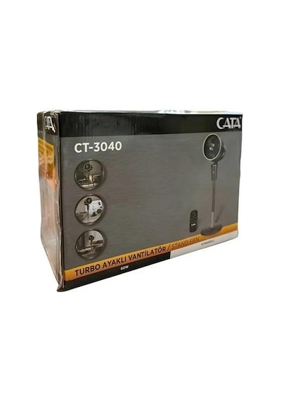 Cata Ct3040 Turbo Ayaklı Vantilatör Kumandalı