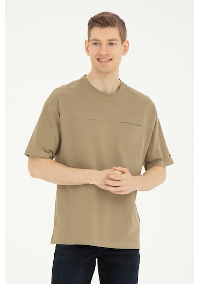 U.S. Polo Assn. Erkek Comfort Fit Bisiklet Yaka Haki Tişört 50282236-VR027 U.S. Polo Assn. Erkek Comfort Fit Bisiklet Yaka Haki Tişört 50282236-VR027