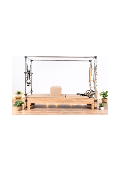 Combo Cadillac Reformer Bej Renk 1. Sınıf Kayın Ağacı