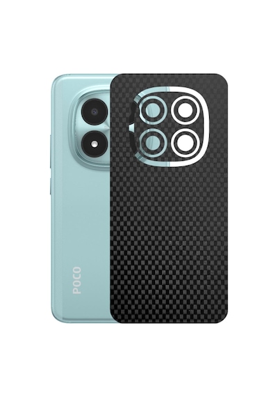 Kapps Poco M8 Pro 5g İle Uyumlu Fiber Serisi Premium Arka Kapak Kaplama Kenarlar Yoktur 94512113