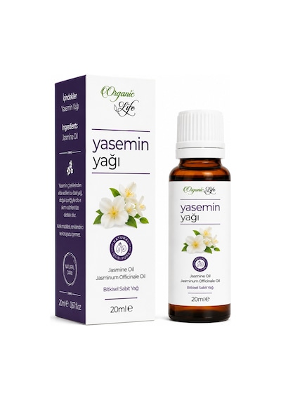 %100 Doğal Yasemin Yağı 20 Ml - Işıltı Veren Yaşlanma Karşıtı Yüz Bakım Yağı
