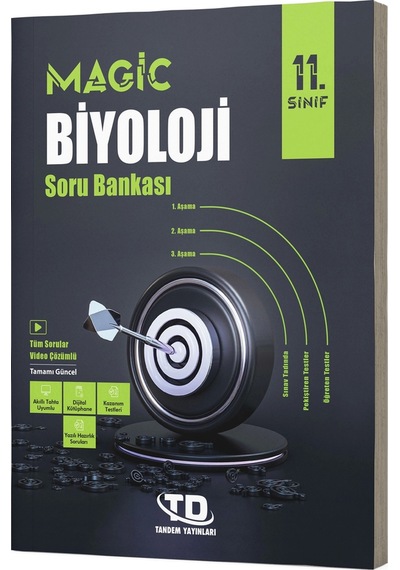 11. Sınıf Magic Biyoloji Yeni Nesil Soru Bankası