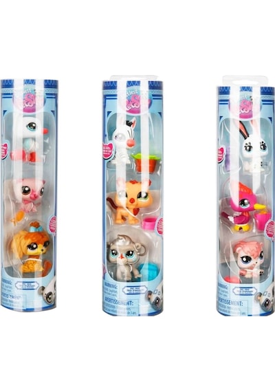Minişler 3lü Paket Tüp Figürler 0