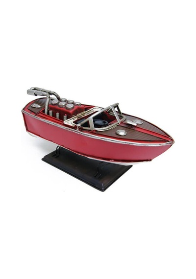 T.concept Dekoratif Dayanıklı Metal Hız Botu Kırmızı Renk C0947