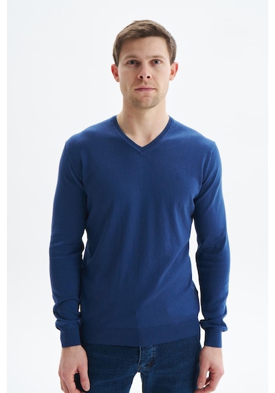 AR-MA Arma Erkek Slim Fit Basic V Yaka Triko Kazak K9kro0852 Lacivert